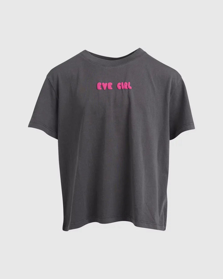 EVE GIRL MALIBU TEE CHARCOAL