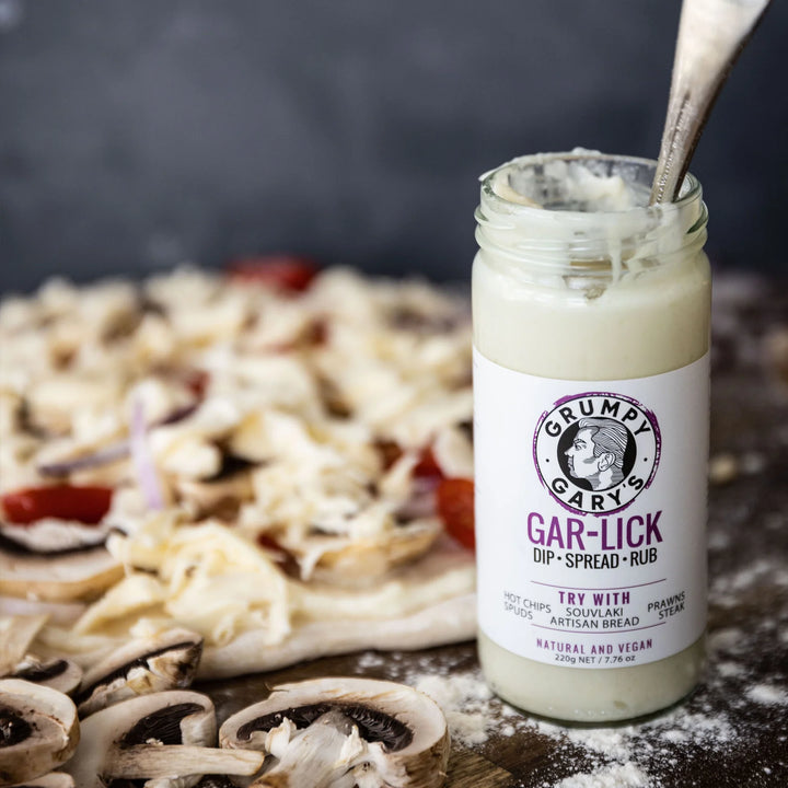 Grumpy Gary's Gar-Lick Dip 220g NET