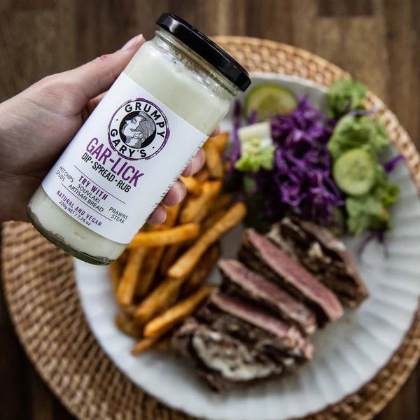 Grumpy Gary's Gar-Lick Dip 220g NET
