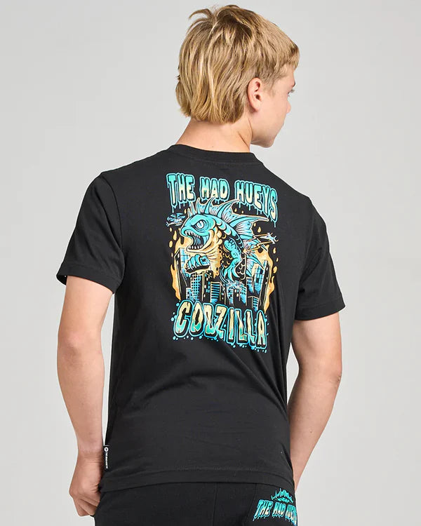 THE MAD HUEYS- GODZILLA SS TEE