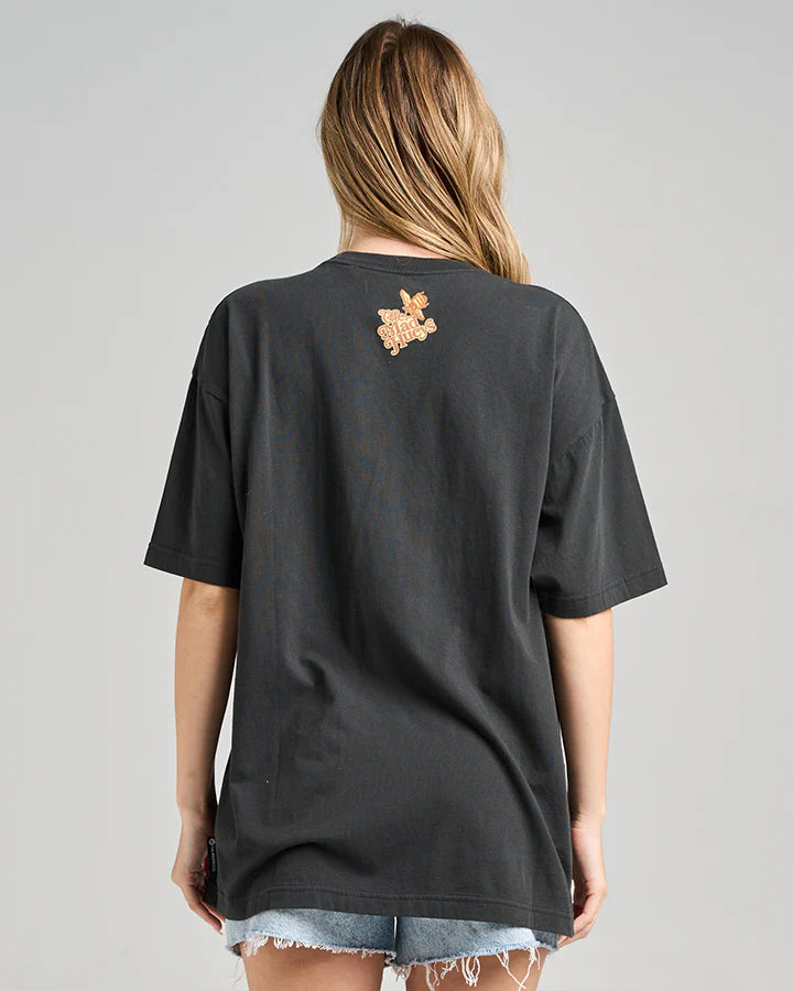 TMH SUNFLOWER ANCHOR | WOMENS OVERSIZED SS TEE