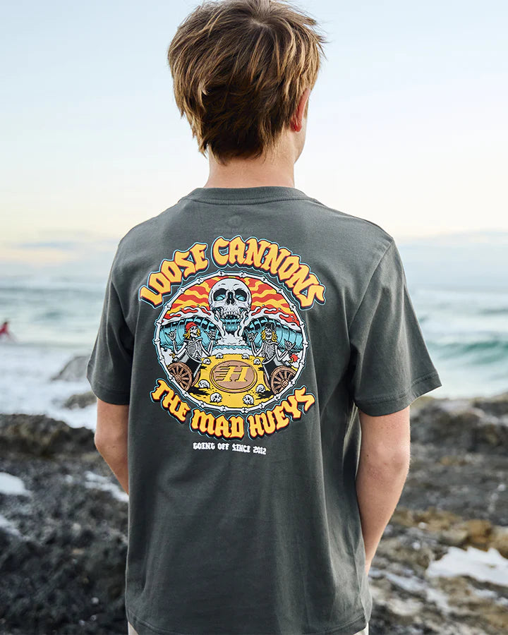 TMH LOOSE CANNONS | YOUTH SS TEE - CHARCOAL