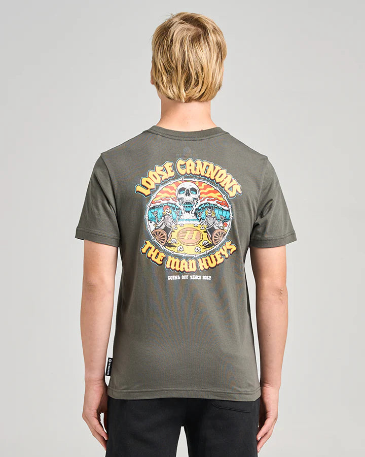 TMH LOOSE CANNONS | YOUTH SS TEE - CHARCOAL
