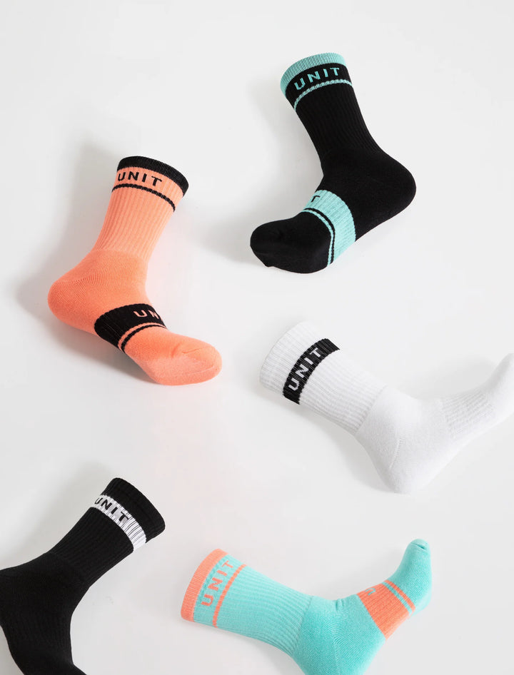 UNIT Ladies Socks - 5pk Bamboo Hi-Lux - Equip