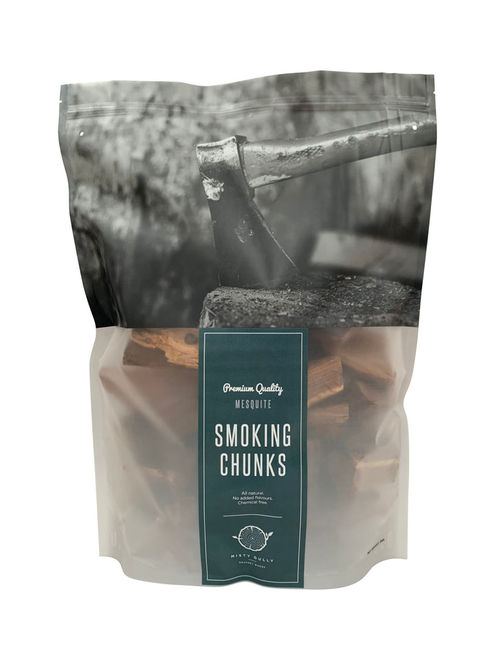 Misty Gully Wood Chunks 2kg Mesquite