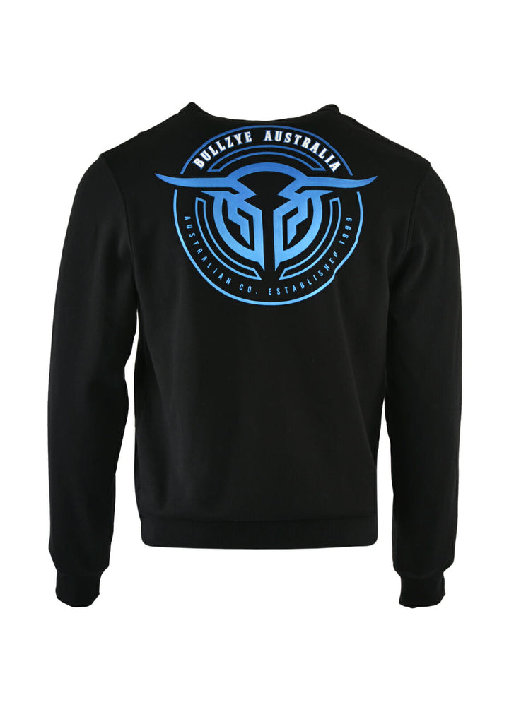 Bullzye Mens Territory Zip Up Hoodie