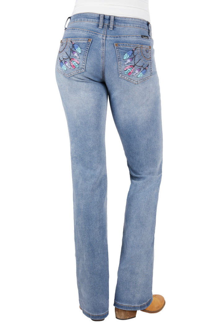 Pure Western Womens Sunny Bootcut Jeans