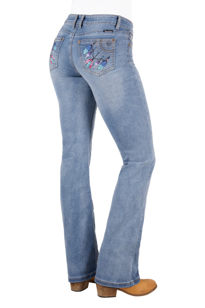 Pure Western Womens Sunny Bootcut Jeans