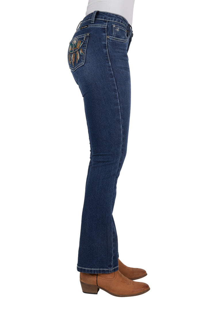 Pure Western Womens Alba Boot Cut Jean