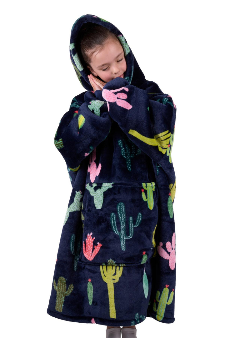 Pure Western Kids Cactus Snuggle Hoodie