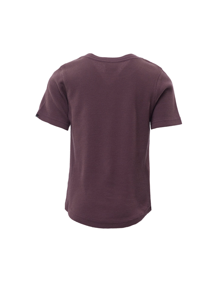 St. Goliath Phoenix Waffle Tee Plum Boys 10