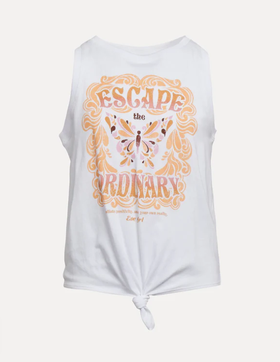 Eve Girl Escape Tank White