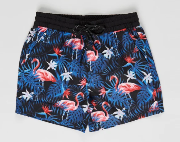 St. Goliath Blue Flamingo Boardshort 5-7