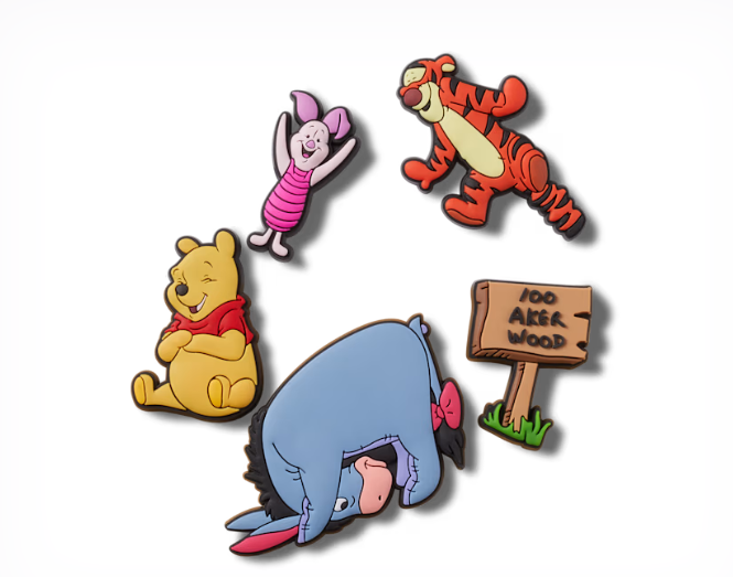Crocs Jibbitz - Winnie the Pooh 5 Pack