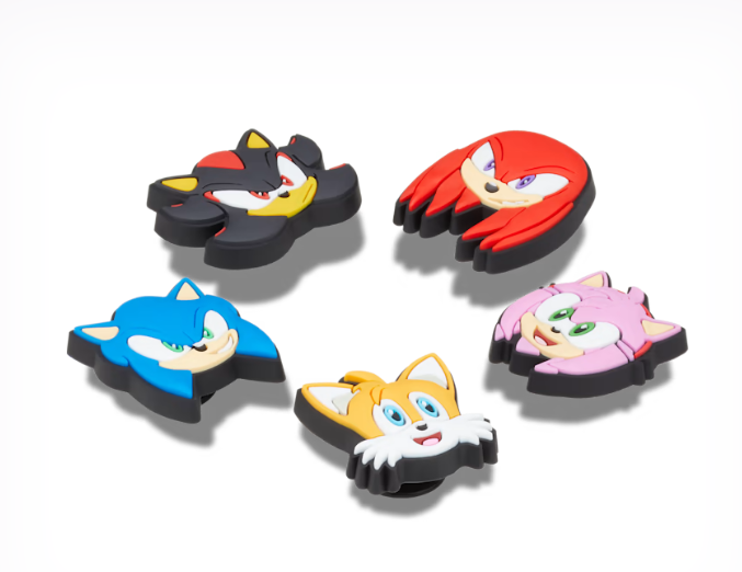 Crocs Jibbitz - Sonic the Hedgehog 5 Pack