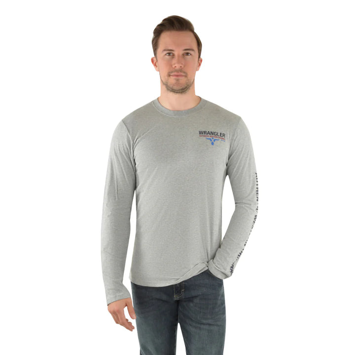 Wrangler Mens Finlay L/S Tee