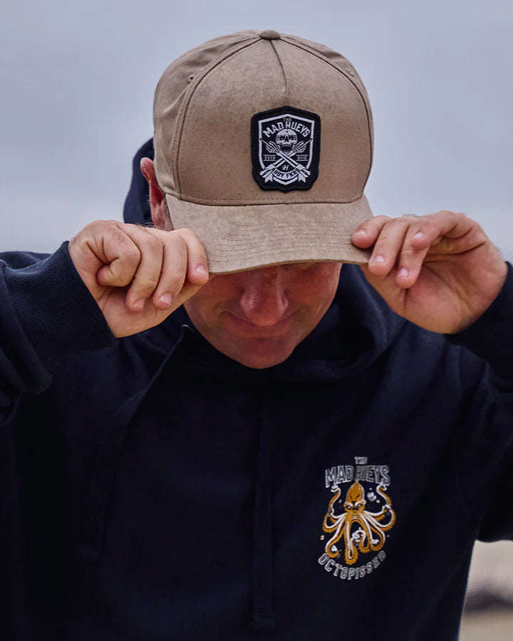 TMH AHOY FKRS SHIELD | TWILL SNAPBACK - TAN