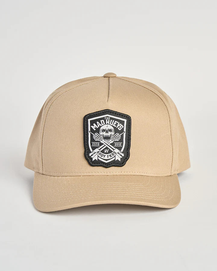 TMH AHOY FKRS SHIELD | TWILL SNAPBACK - TAN