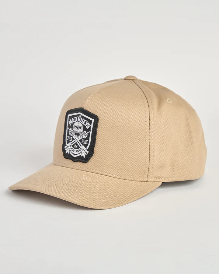 TMH AHOY FKRS SHIELD | TWILL SNAPBACK - TAN