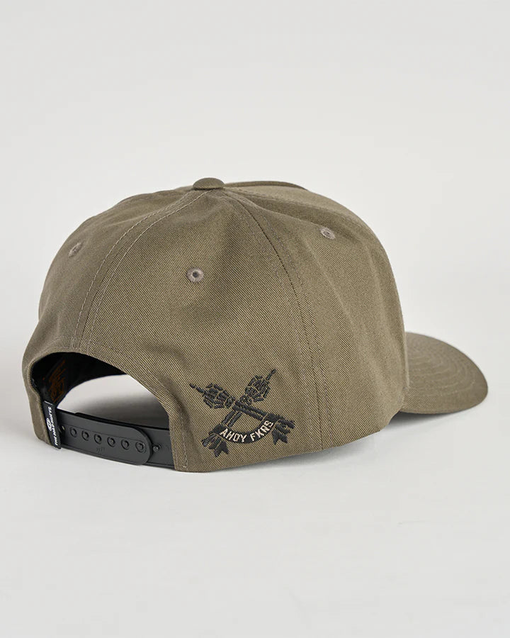 TMH AHOY FKRS | TWILL SNAPBACK - OLIVE