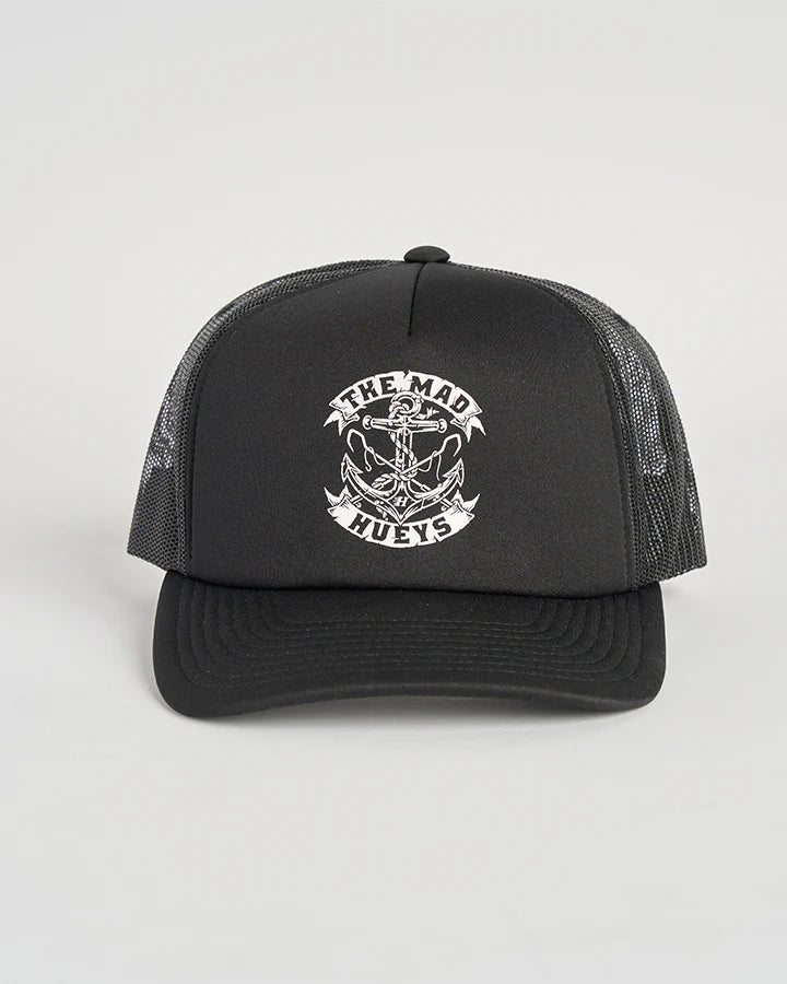 TMH ANCHOR BONES | FOAM TRUCKER - BLACK