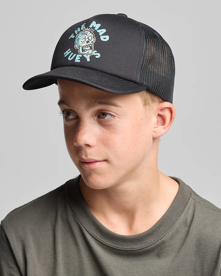TMH BACK FROM THE DEAD | YOUTH FOAM TRUCKER - BLACK
