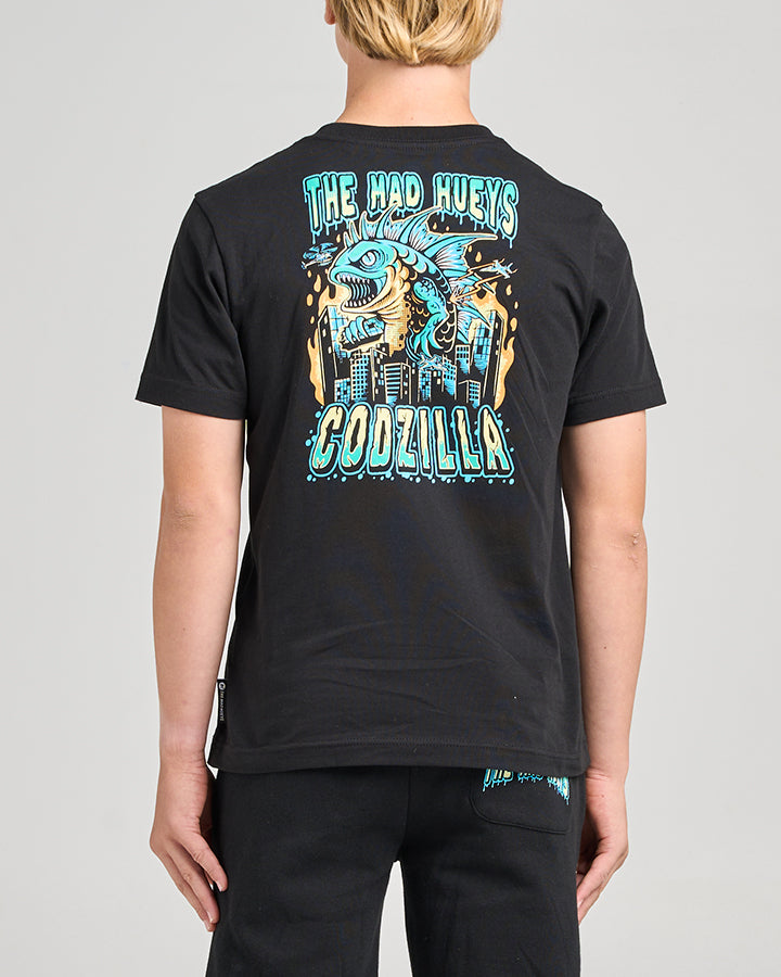 TMH CODZILLA RETURNS | YOUTH SS TEE - BLACK