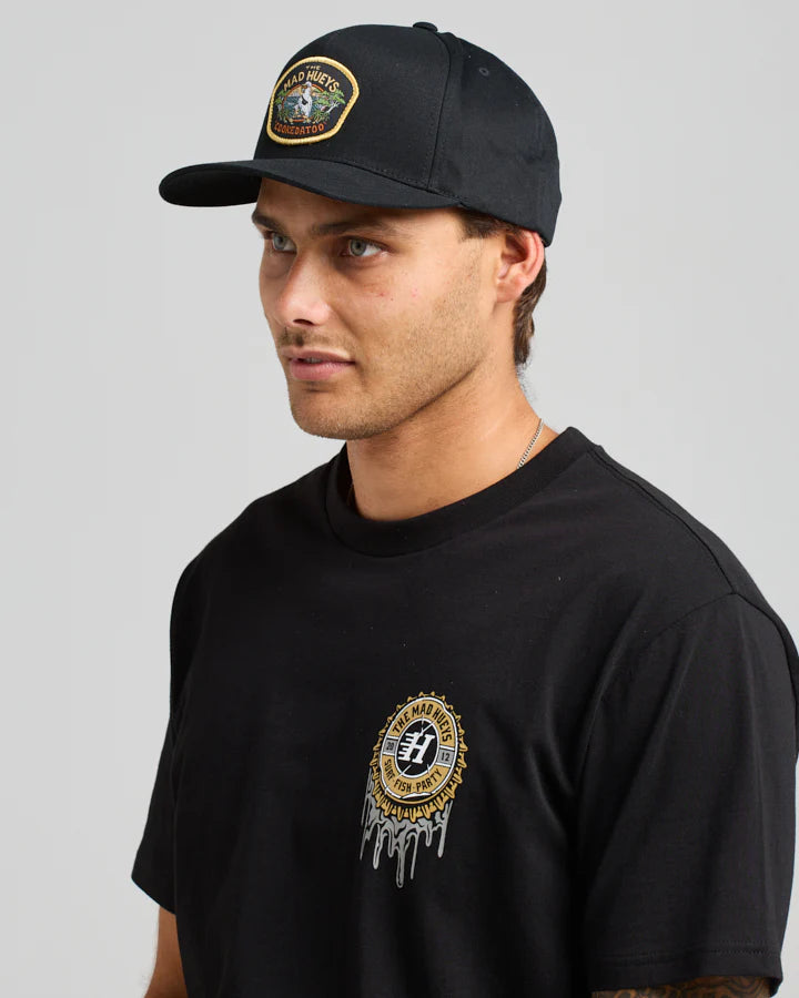 TMH COOKEDATOO | TWILL SNAPBACK - BLACK