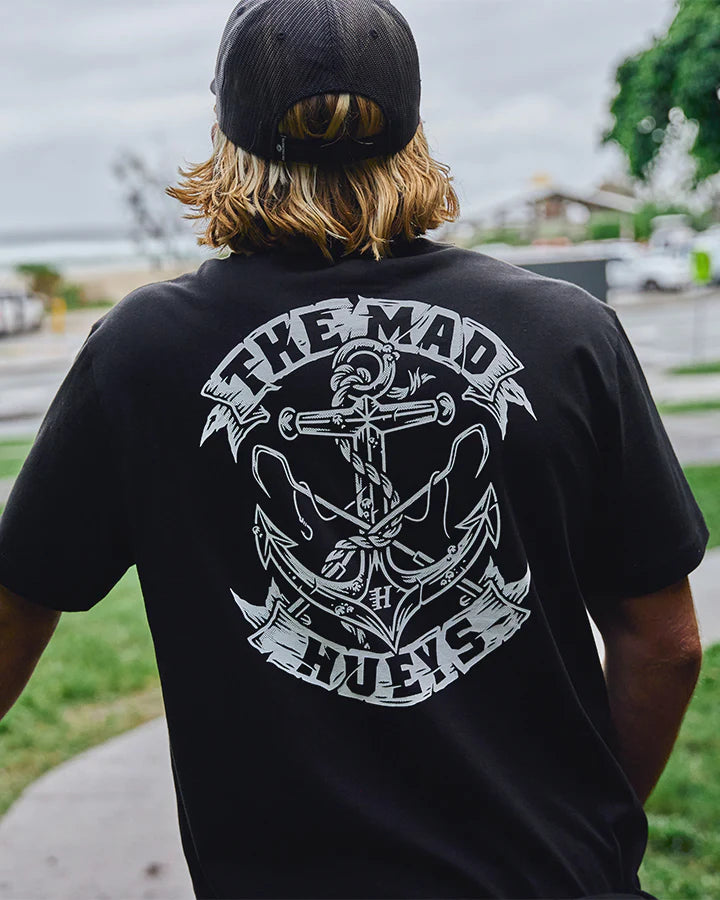 TMH DROP ANCHOR | SS TEE - BLACK