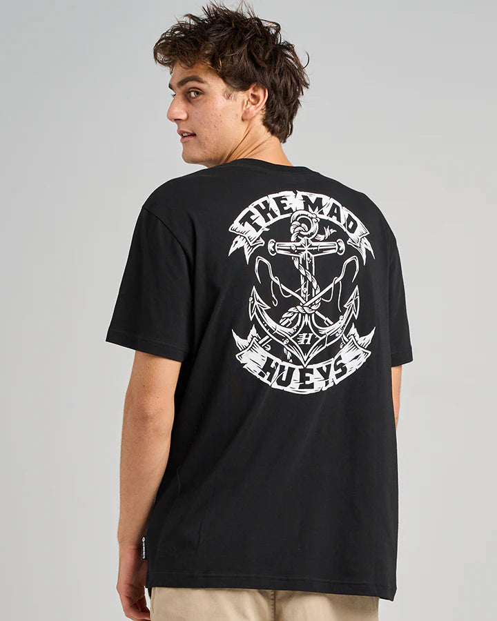 TMH DROP ANCHOR | SS TEE - BLACK