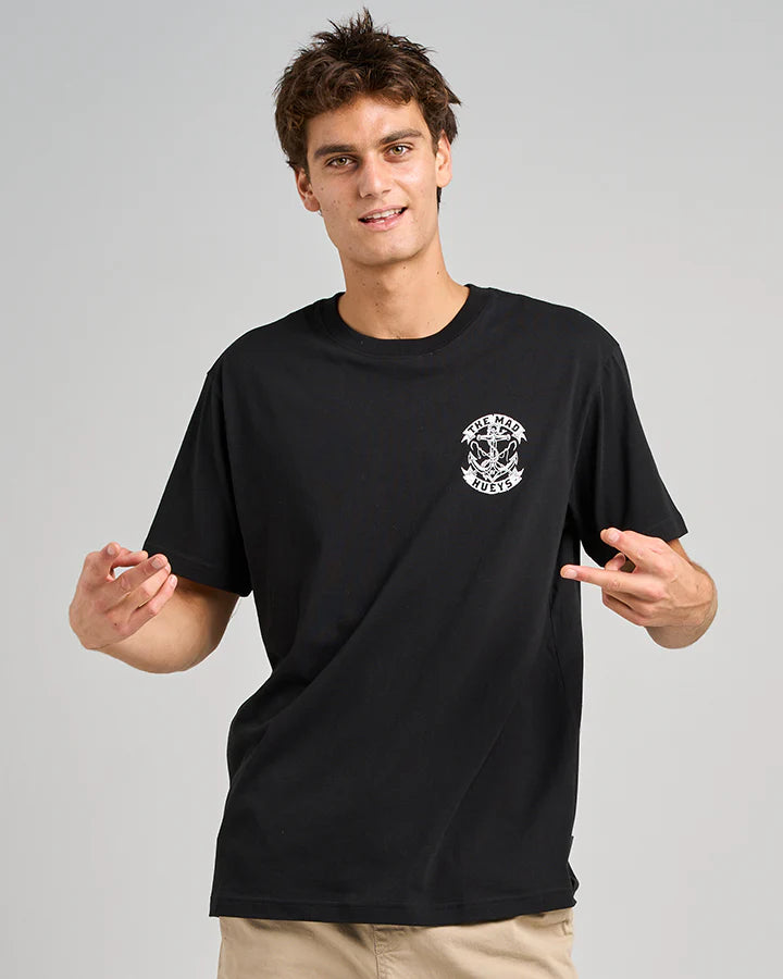 TMH DROP ANCHOR | SS TEE - BLACK