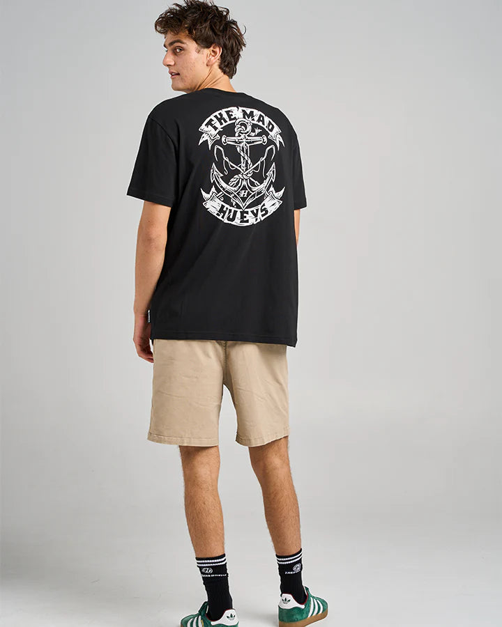 TMH DROP ANCHOR | SS TEE - BLACK