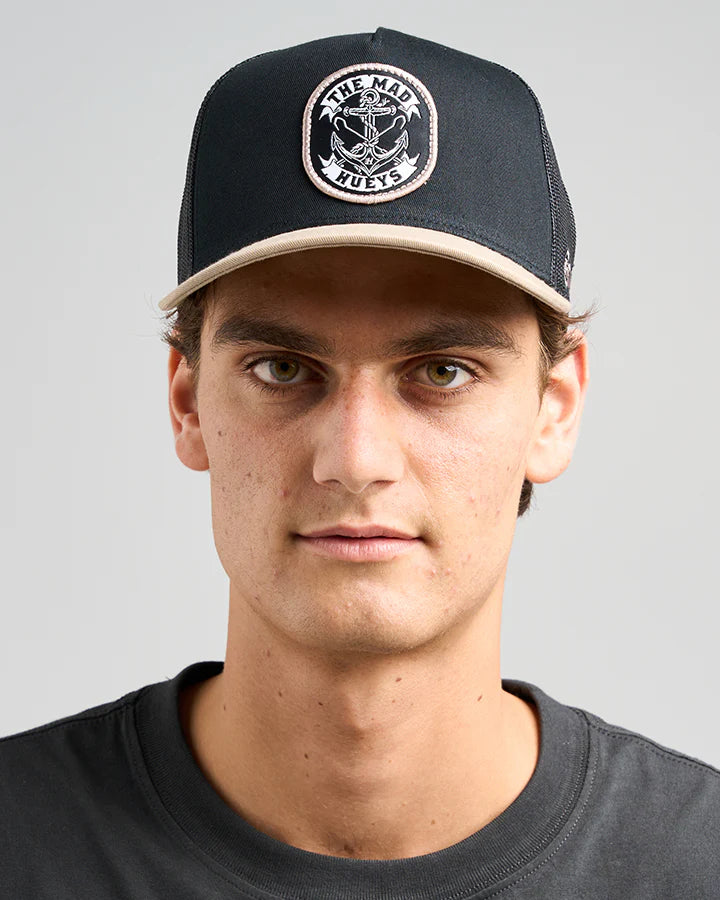 TMH DROP ANCHOR | TWILL TRUCKER - BLACK