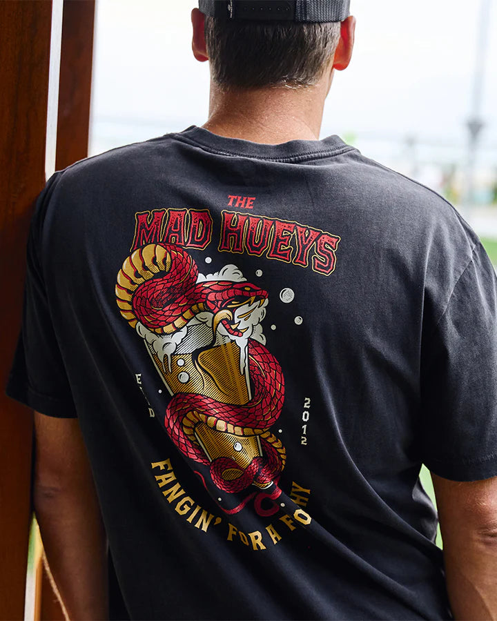 TMH FANGIN | SS TEE - WASHED BLACK