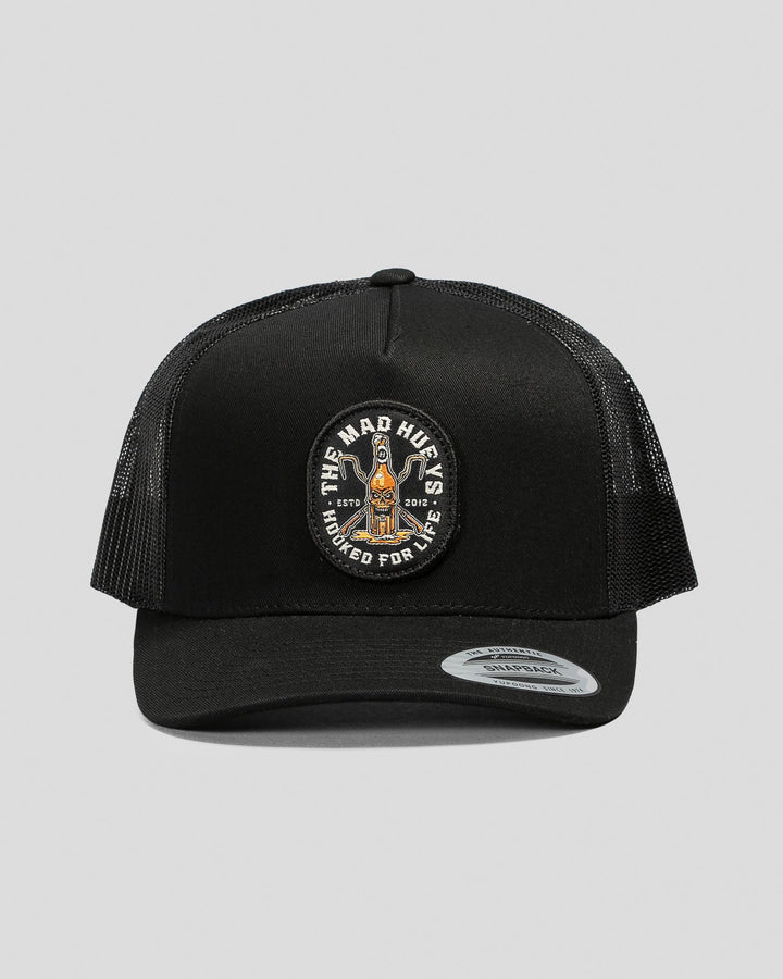 TMH HOOKED FOR LIFE | TWILL TRUCKER - BLACK