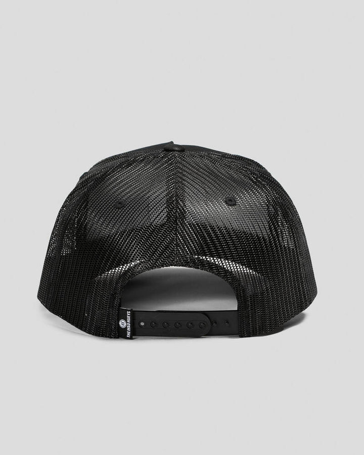 TMH HOOKED FOR LIFE | TWILL TRUCKER - BLACK