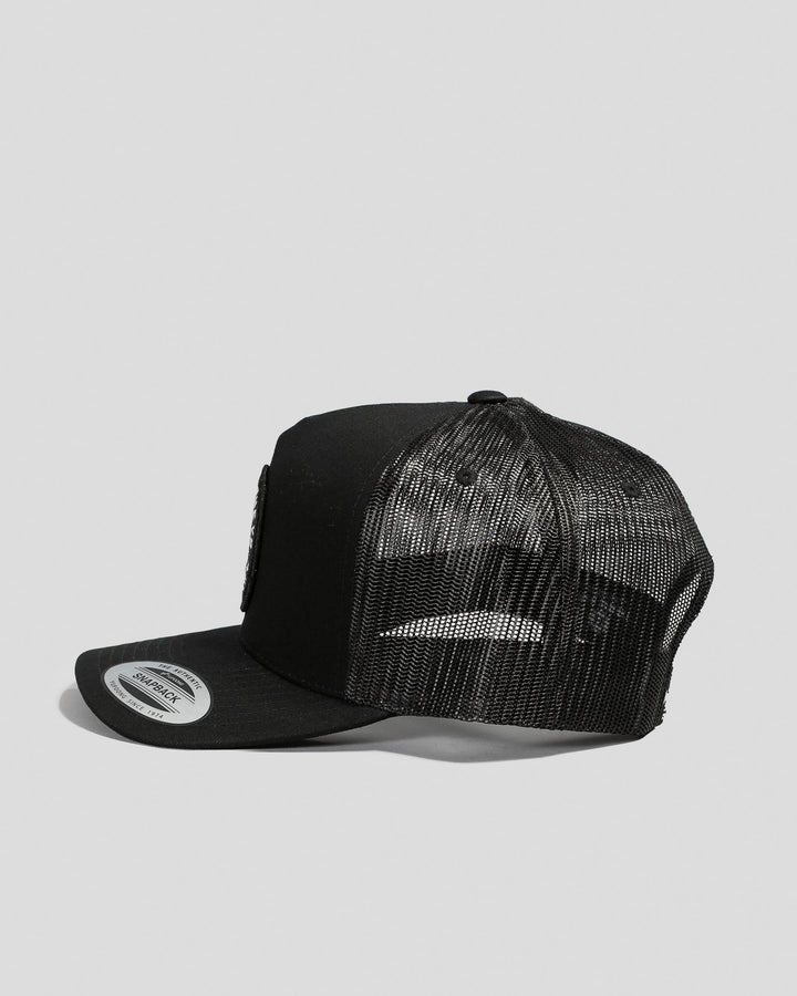 TMH HOOKED FOR LIFE | TWILL TRUCKER - BLACK