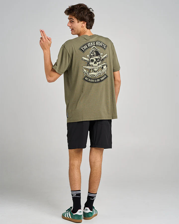 TMH HUEYS PIRATE | SS TEE - OLIVE