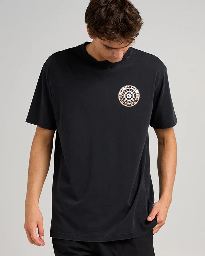 TMH HUEYS SHIP WHEEL | SS TEE