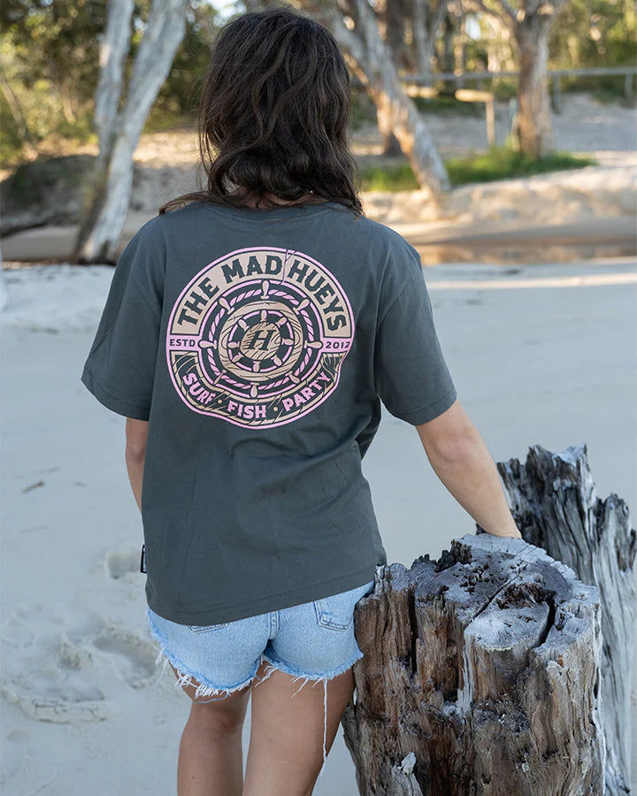 TMH HUEYS SHIP WHEEL | WOMENS SS TEE