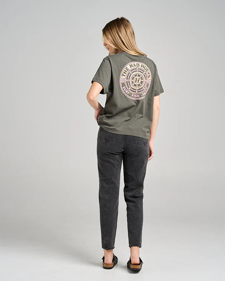 TMH HUEYS SHIP WHEEL | WOMENS SS TEE