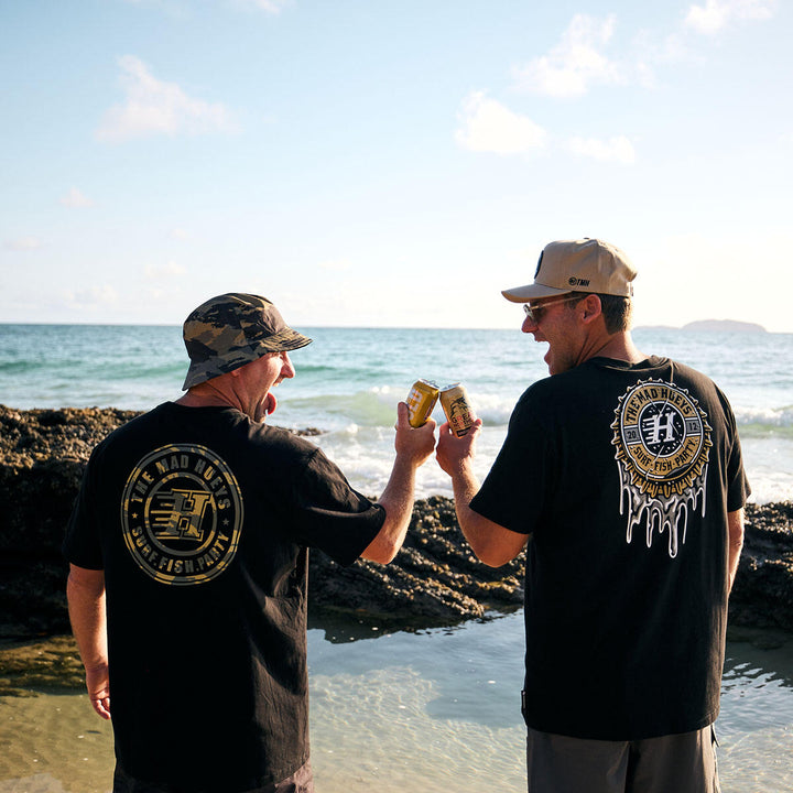 TMH HUEYS | SS TEE - BLACK