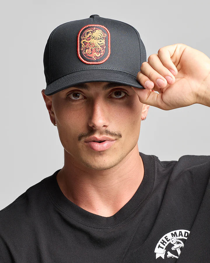 TMH KRAKEN TINS | TWILL SNAPBACK - BLACK