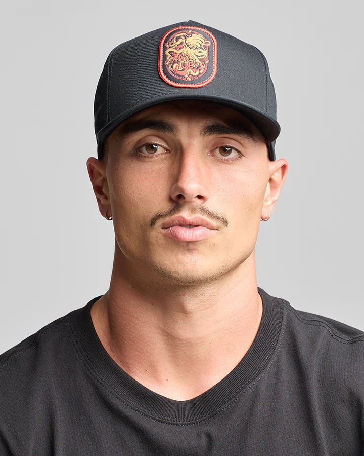 TMH KRAKEN TINS | TWILL SNAPBACK - BLACK