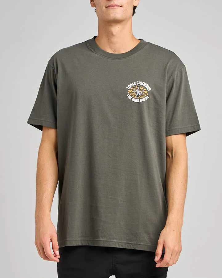 TMH LOOSE CANNONS | SS TEE - CHARCOAL