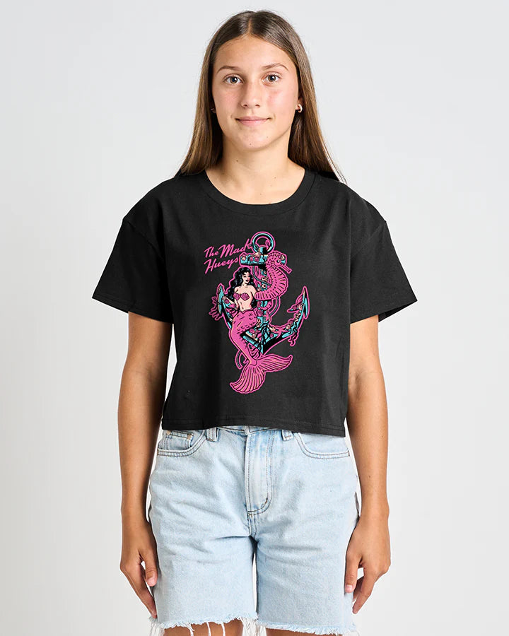 TMH SEAHORSE ANCHOR | GIRLS BOXY SS TEE