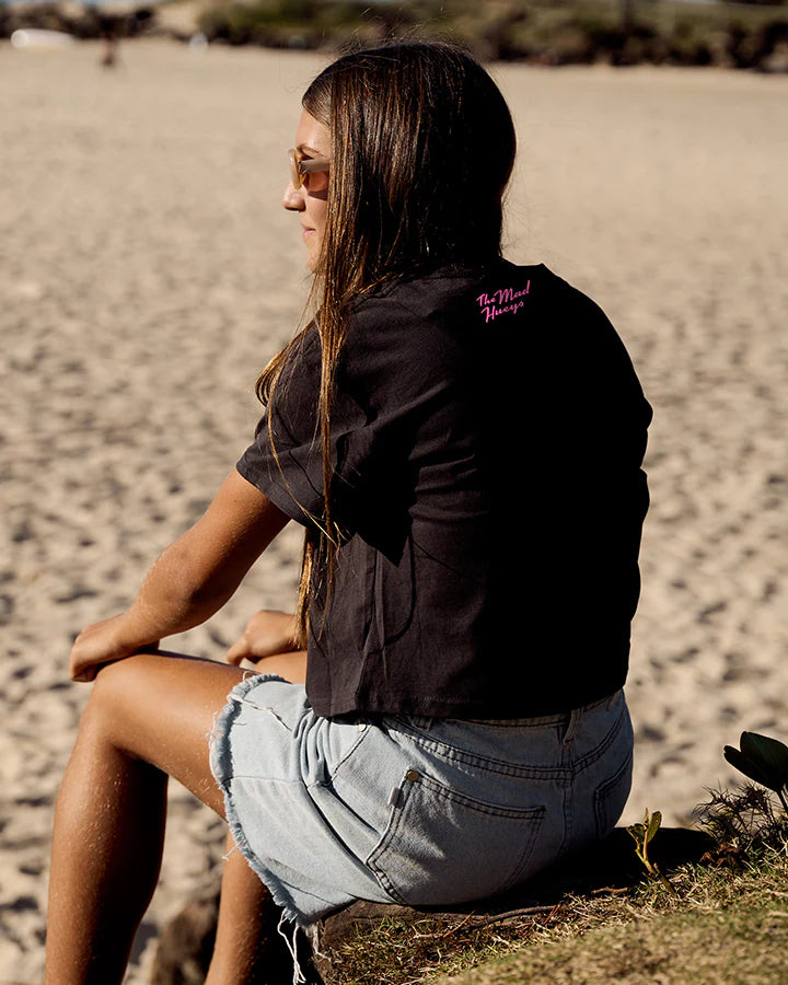 TMH SEAHORSE ANCHOR | GIRLS BOXY SS TEE