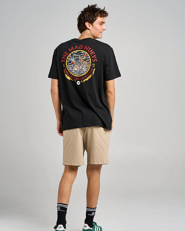 TMH SEARCHING FOR SOME FKS | SS TEE - BLACK