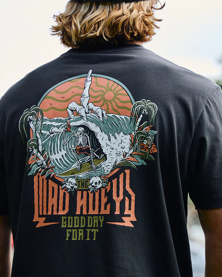 TMH SHOEY SESH | SS TEE - VINTAGE BLACK