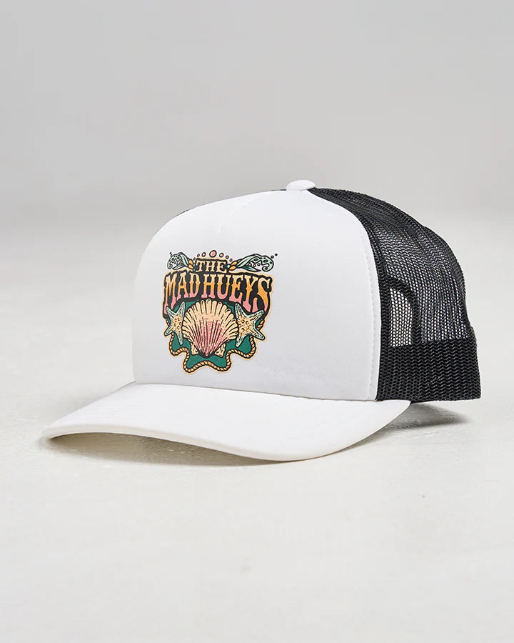 TMH SIDE SADDLE | WOMENS FOAM TRUCKER - WHITE